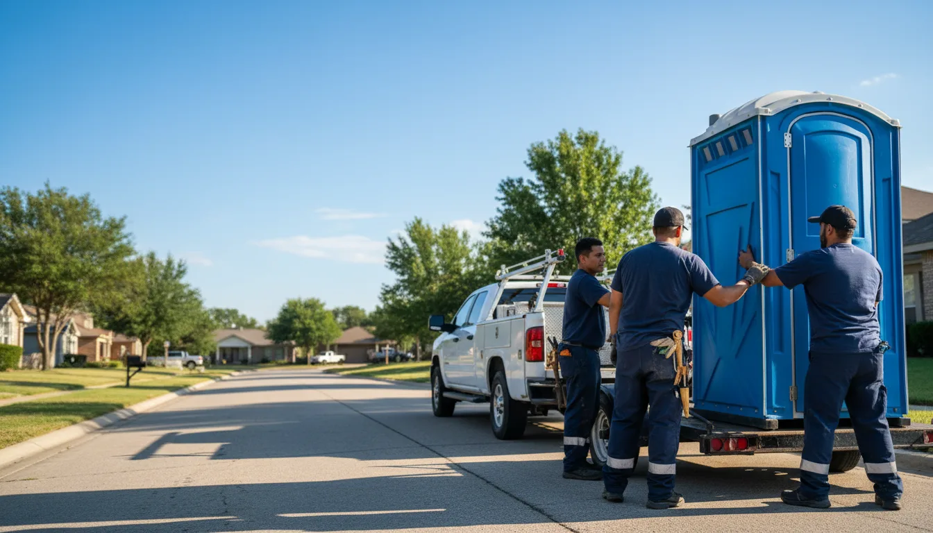 Portable Toilet Rental in Shawnee, OK near me